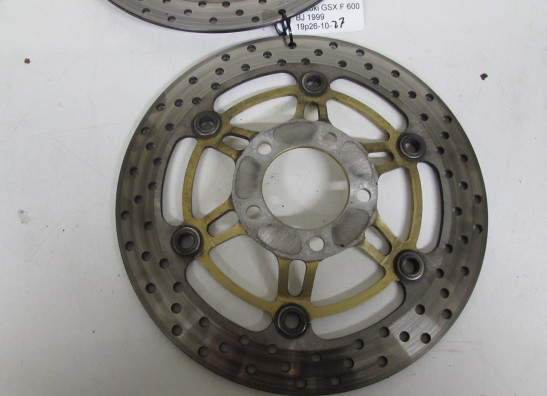 Remschijven set Suzuki GSX F 600