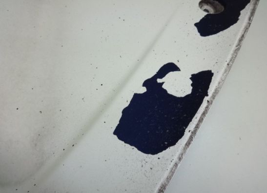 Cowl V shape under Yamaha FJR 1300