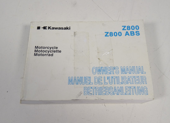 Fahrerhandbuch Kawasaki Z 800