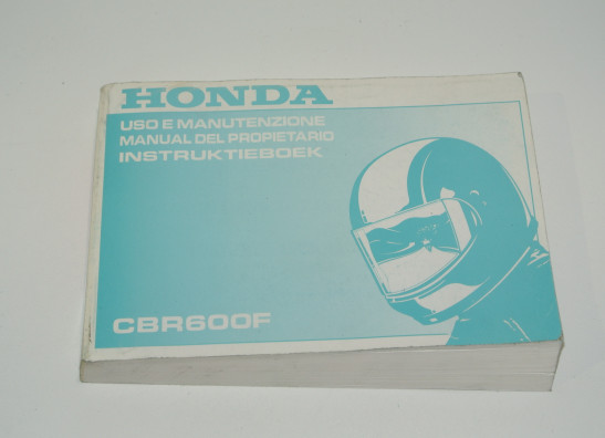 Fahrerhandbuch Honda CBR 600 F