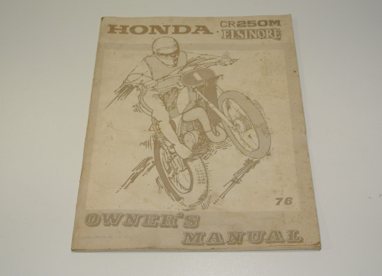 Fahrerhandbuch Honda CRF 250 M