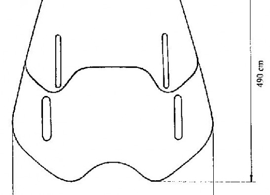 Windscherm BMW R 1150 R