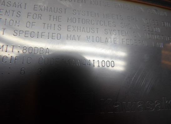 Auspuff Kawasaki Z 1000