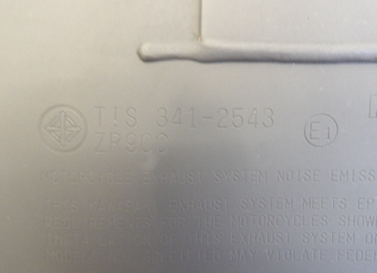 Uitlaat Kawasaki Z 900