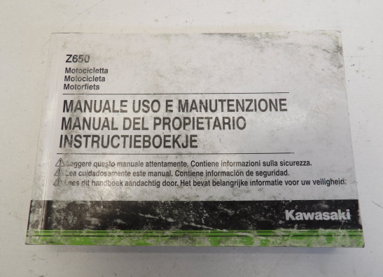 Instructieboekje Kawasaki Z 650