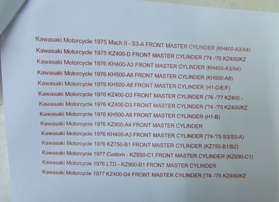 Bremshebel Kawasaki Overige Kawasaki