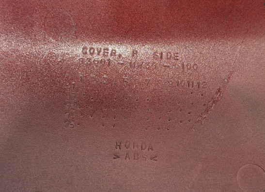 Rechter zijkuip klein Honda CB 750 