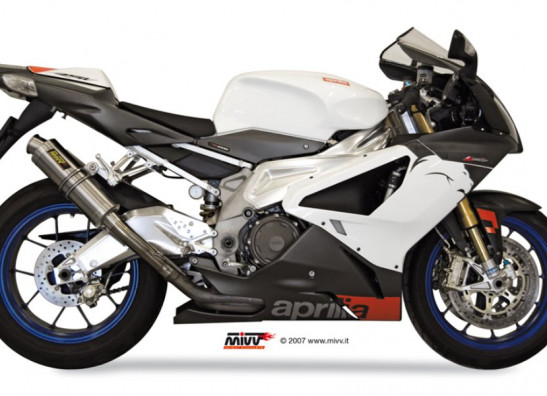 Uitlaat Aprilia RSV 1000