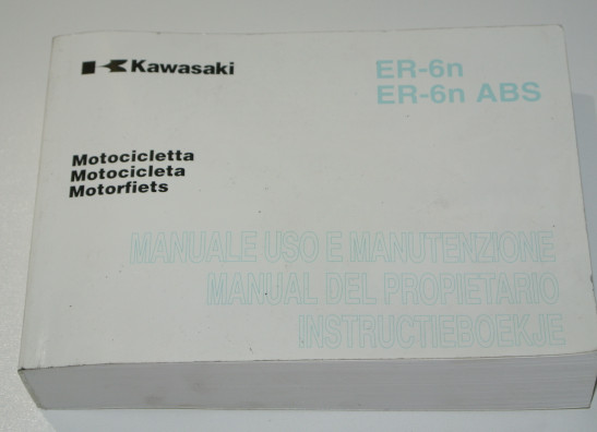 Fahrerhandbuch Kawasaki ER 6
