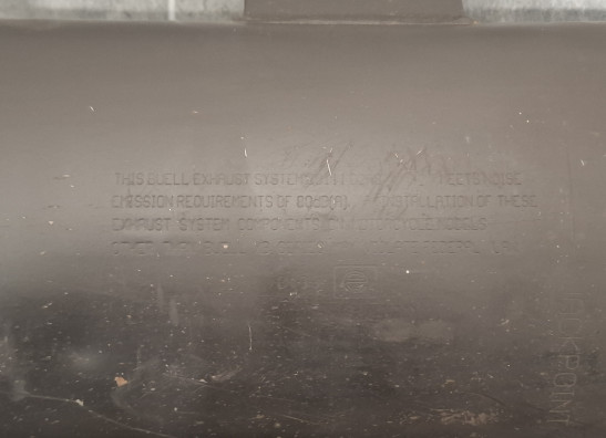 Uitlaat Buell Firebolt XB9R-S