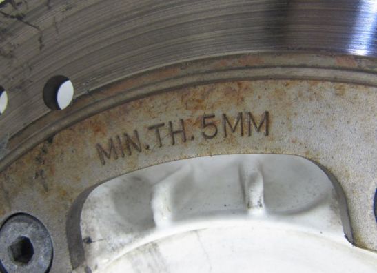 Rear wheel complete Honda CBR 1000 F