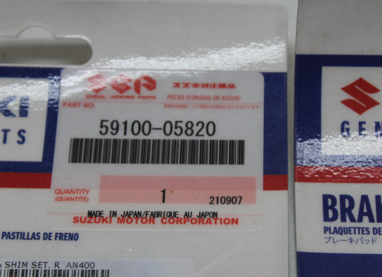Braking pads front Suzuki Burgman 400