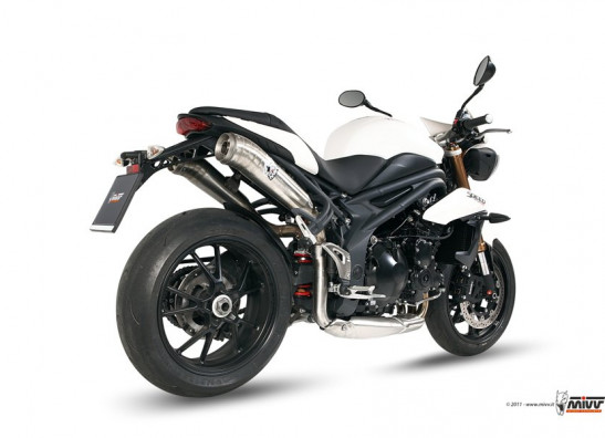 Uitlaat Triumph Speed Triple 1050