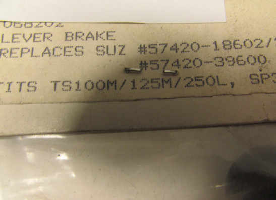 Braking lever Suzuki Overige Suzuki