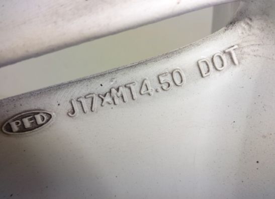 Achtervelg Honda NTV 650