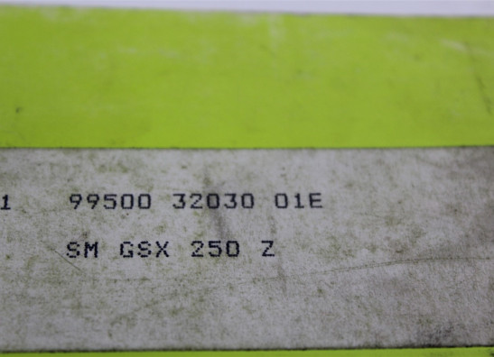 Werkplaatshandboek Suzuki GSX 250