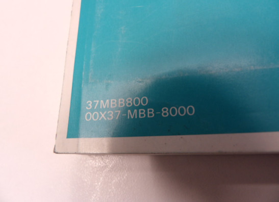 Instructieboekje Honda VTR 1000 F