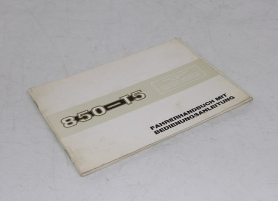 Instructieboekje Moto Guzzi 850 T5