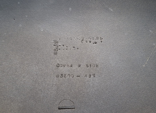 Rechter zijkuip klein Honda CB 750 