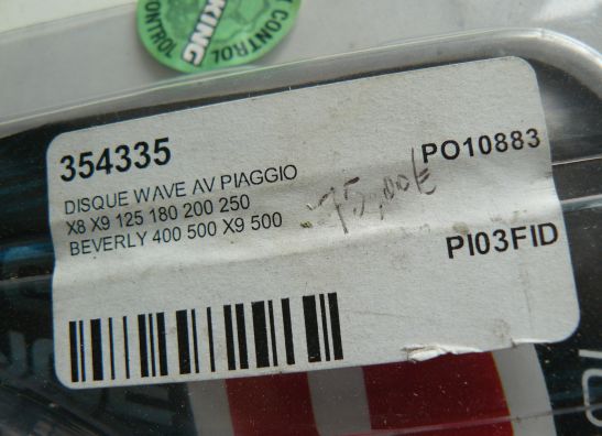 Brake disc front Overig Onbekend Unknown