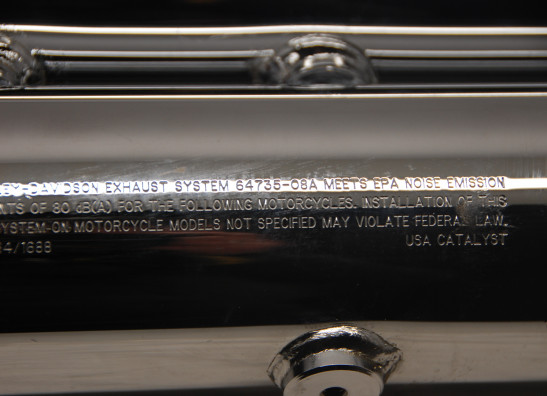 Uitlaat Harley Davidson Softtail