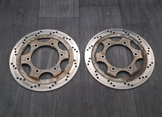 Brake disc set Triumph Trident 900