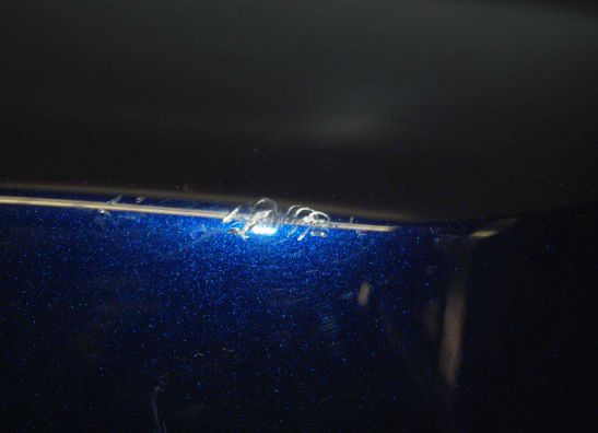 Cowl left rear Honda Silverwing