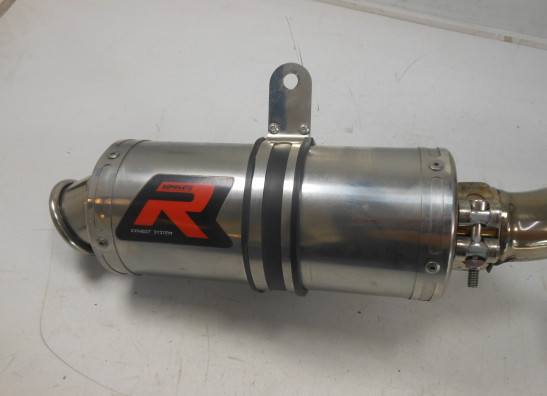 Uitlaat Triumph Tiger 800