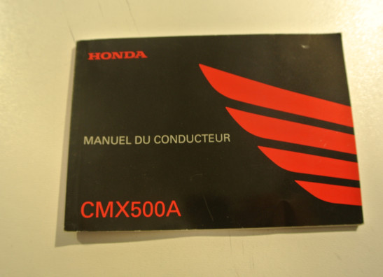 Instructieboekje Honda CMX 500 Rebel