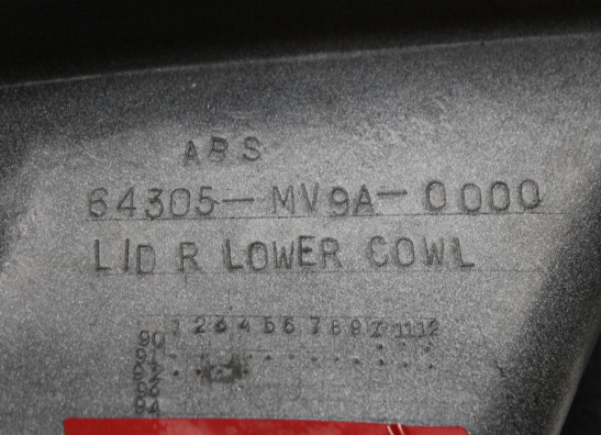 Rechter inspectieluik Honda CBR 600 F