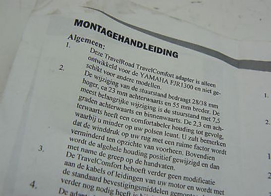 Fork top bridge Yamaha FJR 1300