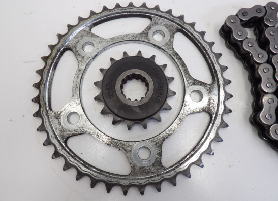 Ketting en tandwielset Honda CBF 1000