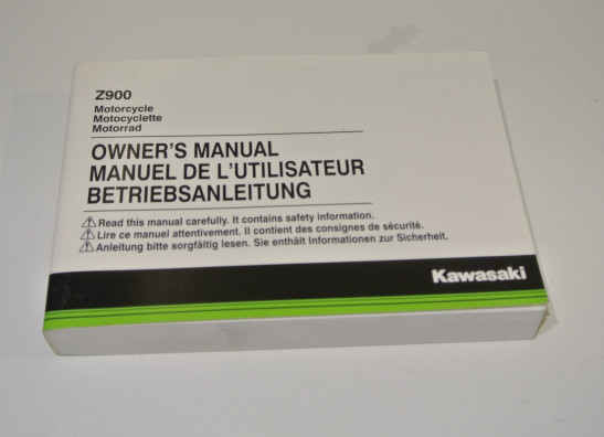 Manuel Kawasaki Z 900