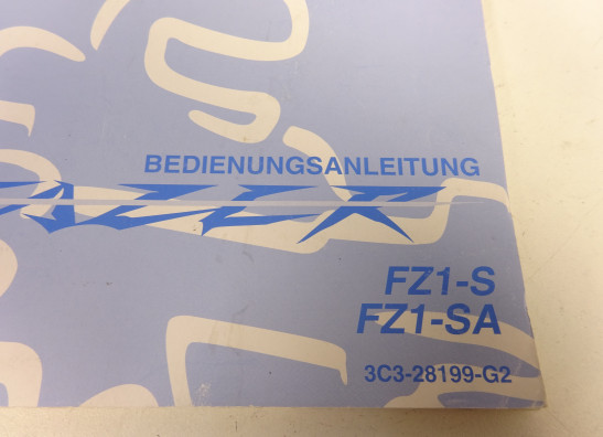 Instructieboekje Yamaha FZ1
