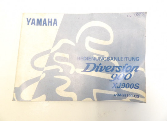 Instructieboekje Yamaha XJ 900 S Diversion