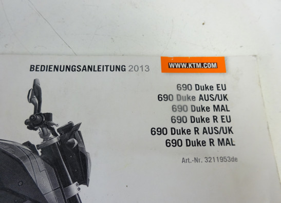 Instructieboekje KTM 690 Duke 4