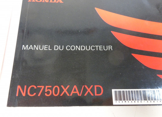 Manuel Honda NC 750 X