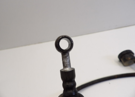 Rempomp achter Kawasaki LTD 700