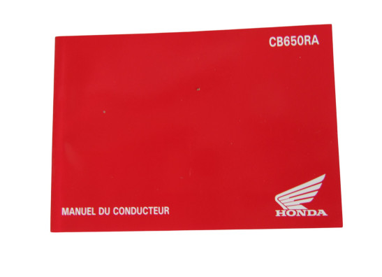 Instructieboekje Honda CB 650 R