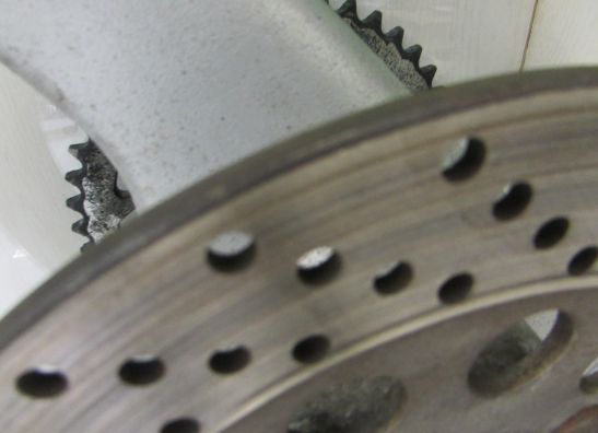 Achterwiel compleet Suzuki GSX F 750